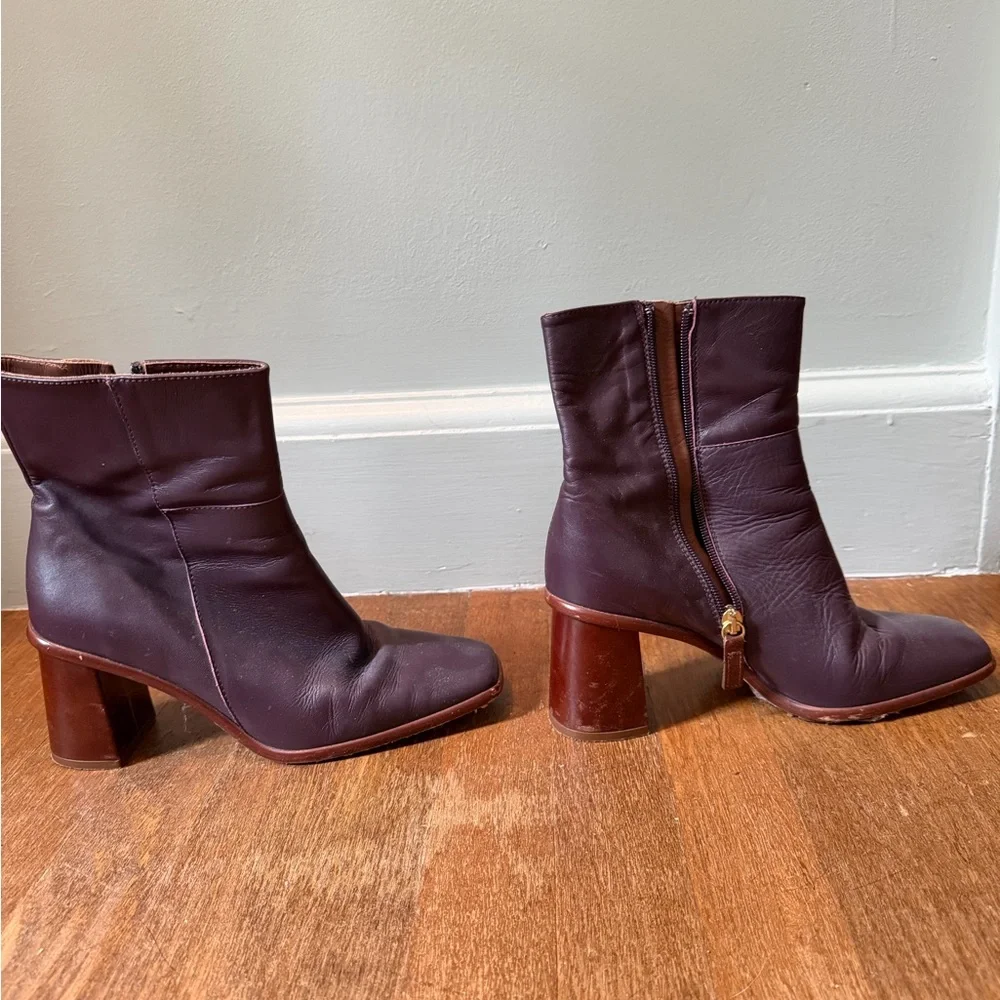 ALOHAS Purple West Cape Wine Boots